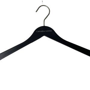 Canada Goose Brand New Wooden Coat Hanger Black